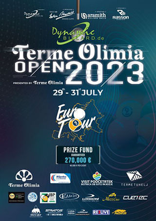 2023 Euro Tour Terme Olimia Open Poster