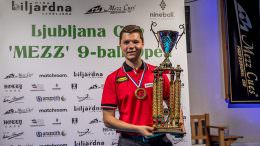2023 Mezz Ljubljana 9-ball Open - Winner Wiktor Zielinski