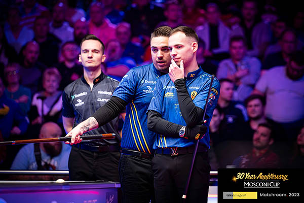 2023 Mosconi Cup - Day 2_Sanchez Ruiz and Filler