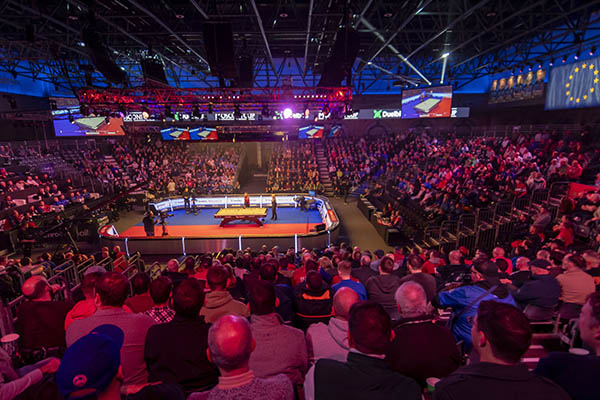 2023 Mosconi Cup - Day 2_inside venue
