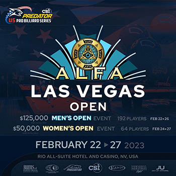Alfa Las Vegas Open 2023 Bracket
