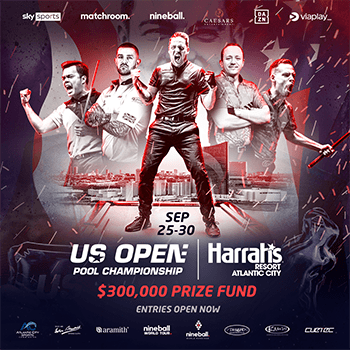 2023 US Open Pool Championship Poster