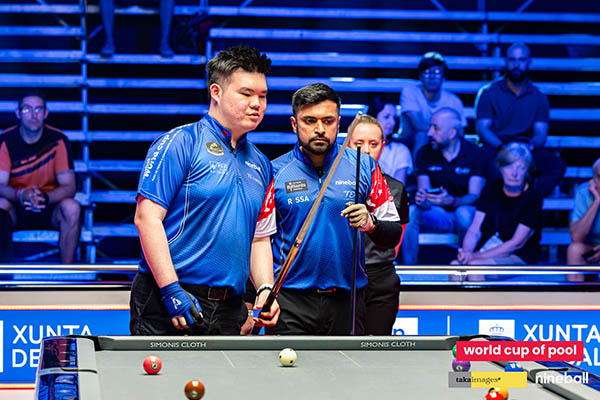 2023 World Cup of Pool - Day 1_Team Singapore