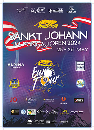 2024 Euro Tour St. Johann I.P. Womens Open Poster