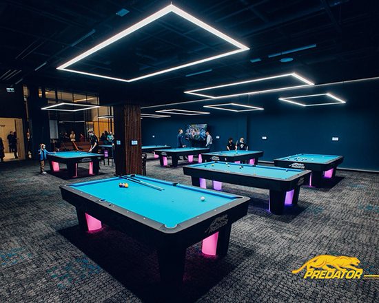 Predator Billiard Sport Academy Opens_Tallinn - inside view