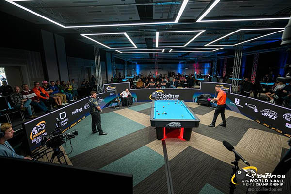 2024 Mens 8-Ball WC - TV table arena