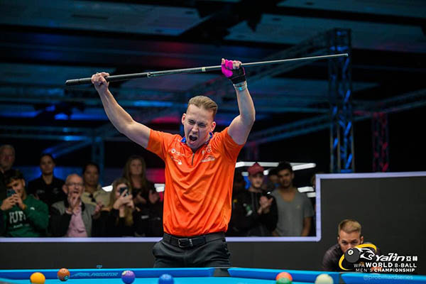 2024 Mens 8-Ball WC - Teutscher beats Ouschan to reach quarterfinals