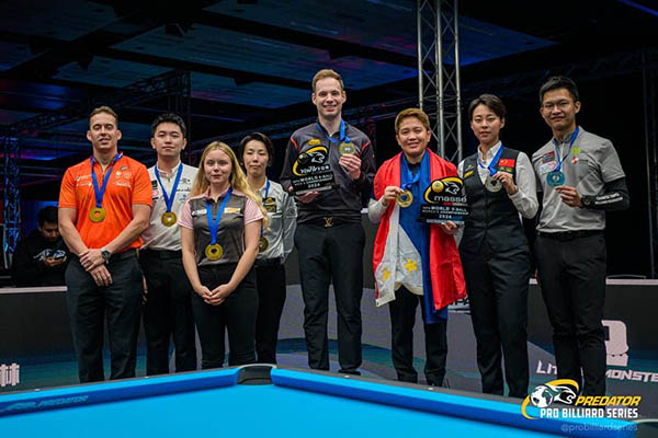 2024 Mens 8-Ball and Womens 9-Ball WC - Awarding