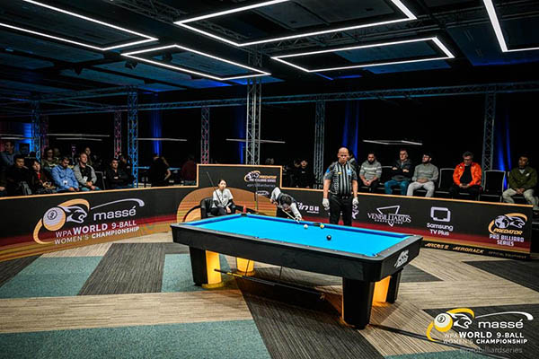 2024 Womens 9-Ball WC - TV table arena