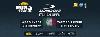 2025 Euro Tour Longoni Italian Open banner_w350