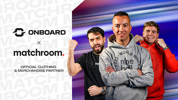 2025 Onboard sportswear extends partnership with Matchroom