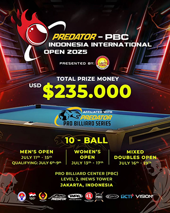 2025 PBS - PBC Indonesia International Open poster