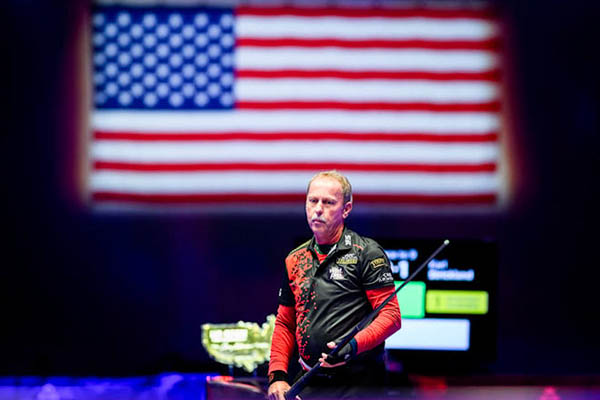 2025 US Open - Earl Strickland returns