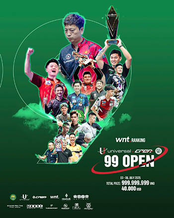 2025 Universal x CPBA 99 Open Poster