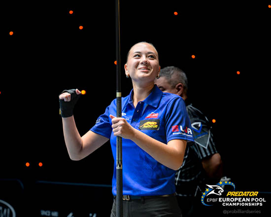 2025 EC Youth_8 ball - winner Rachelle Enfroy (FRA)
