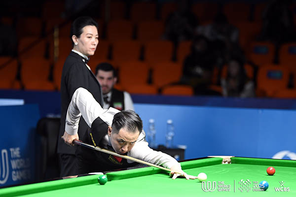 2025 World Games - Day 1_Mens snooker_Xiao Guodong