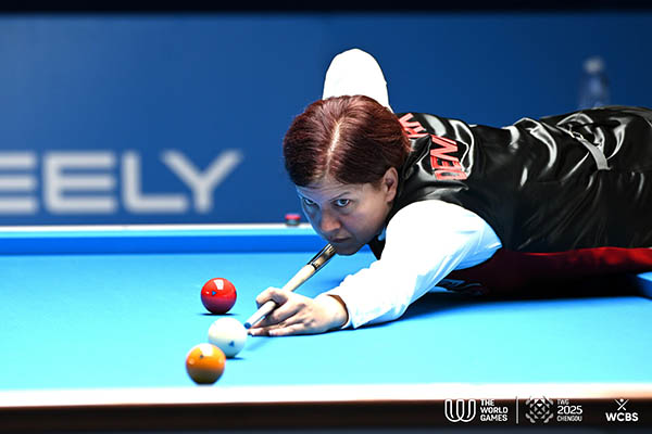 2025 World Games - Day 1_Womens 3-Cushion_Charlotte Sörensen (GER)