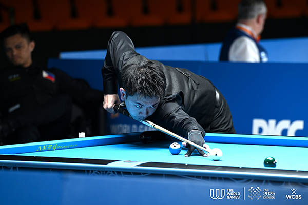 2025 World Games - Day 2_Mens Pool_Kun-Lin Wu