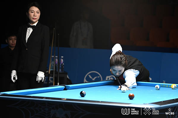 2025 World Games - Day 2_Womens Pool_Han Yu