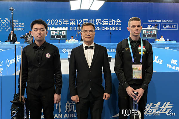 2025 World Games - Day 3_Mens Pool_QFs_Oliver Szolnoki vs Kun-Lin Wu
