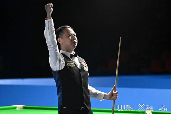 2025 World Games - Day 5_Mens Snooker_Gold_Guodong Xiao