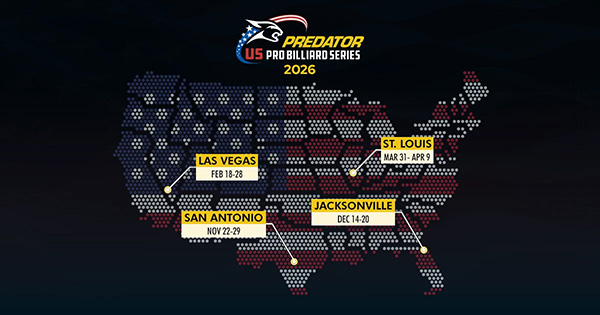 Predator PBS 2026 schedule - USA Map