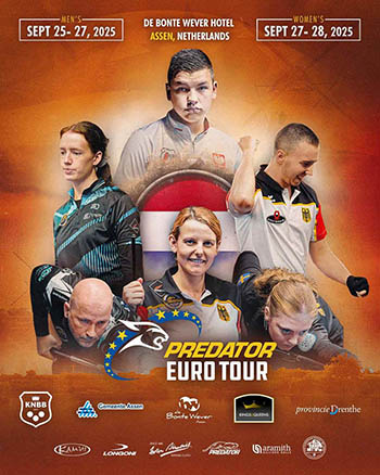 2025 EuroTour Assen Open Poster