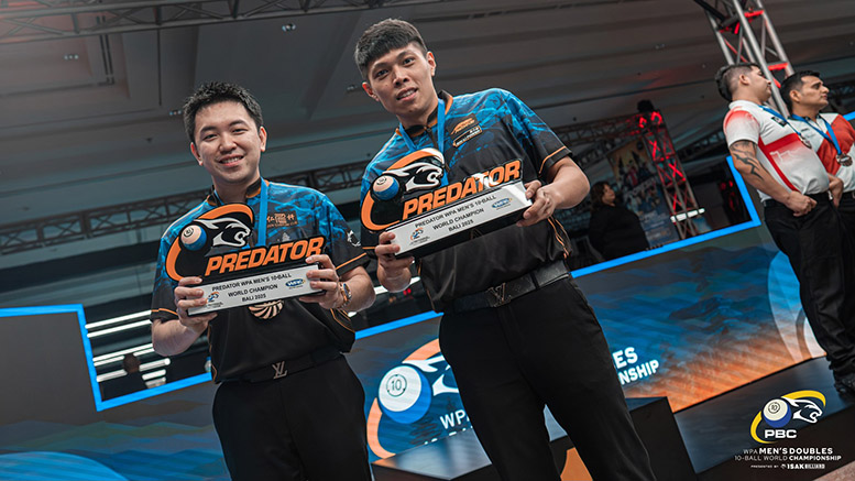 2025 Mens Doubles 10-Ball WC_winner Team TPE_777x437