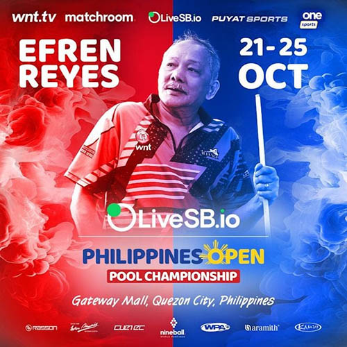 2025 Philippines Open - Efren Reyes