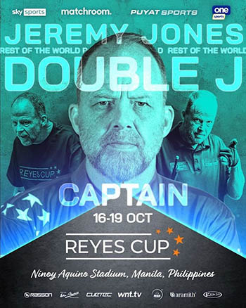2025 Reyes Cup - captain Jeremy Jones