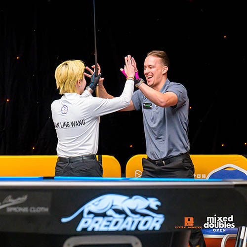 Mixed Doubles Delivers Shoot-Out Drama - 第2張圖 2025 PBS Spain Mixed Doubles - Day 4_Marco Teutscher and Wang Wan-Ling