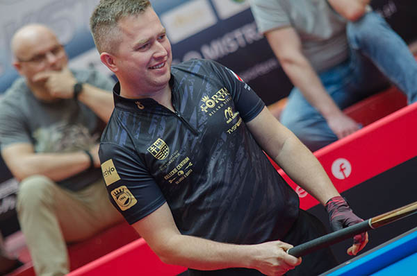 The Final Four of the Billiards Ekstraklasa starts on Friday, November 7th - 第3張圖 2025 Polish Billiards Extraleague in Katowice - SF_Mariusz Skoneczny