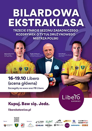 2025 Polish Billiards Extraleague in Katowice poster