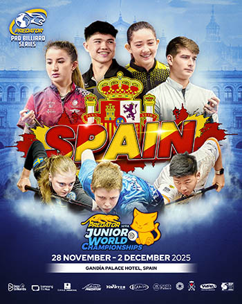 2025 Predator Junior 10-Ball WC Poster