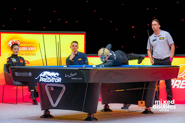 Szolnoki & Zhang Are Little Monster Doubles Champs - 第2張圖 2025 PBS Spain Mixed Doubles - Day 5_Wang and Teutscher