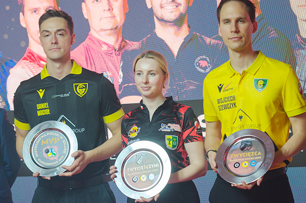 2025 Polish Billiards Championship - Daniel, Wojciech, Oliwia