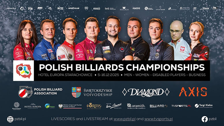 2025 Polish Billiards Championship banner