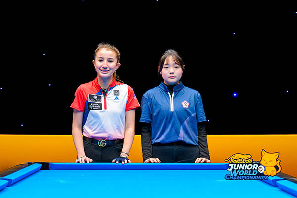 Three Junior World Champs Crowned In Spain|西班牙青少年世錦賽落幕 台灣小將王姳苓加冕冠軍 - 第3張圖 2025 Predator Junior 10-Ball WC - Girls Final