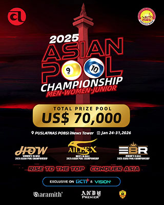 2026 Asian Pool Championship - Poster