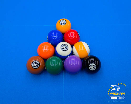 2026 Euro Tour - elite Predator Arcos II ball sets