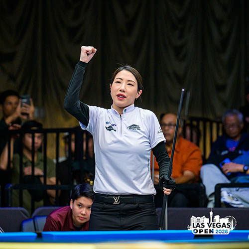 Tzu Chien Wei Wins the 2026 Las Vegas Women’s Open in Landmark Moment for Women’s Pool - 第3張圖 2026 PBS Las Vegas Womens Open - Wei celebrations