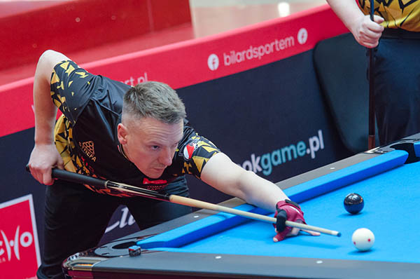 GKS Katowice Emerges as Leader After the First Session of Billiards Ekstraklasa - 第2張圖 2026 Poland Billiards Ekstraklasa - Tomasz Kapłan