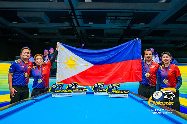 2026 World Teams Championship - Team PHI with flag