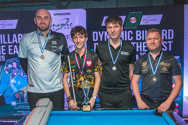 2026 Dynamic Billard Best of the East - Romania_awarding