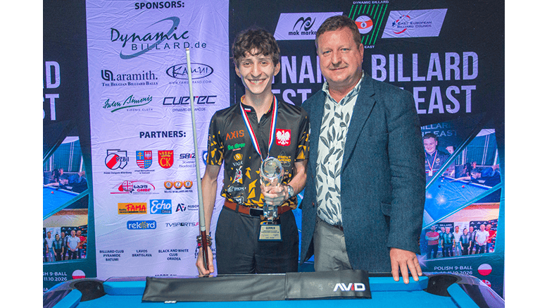 2026 Dynamic Billard Best of the East - Romania_winner Jeremi Nowak and Marcin Krzemiński