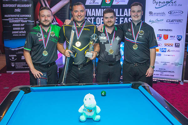 2026 Dynamic Billard Best of the East - Slovakia_Podium