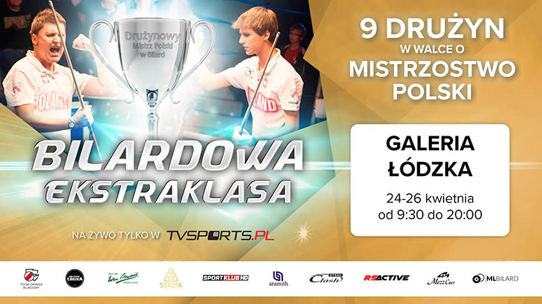 2026 Poland Bilardowa Ekstraklasa poster_2nd Round