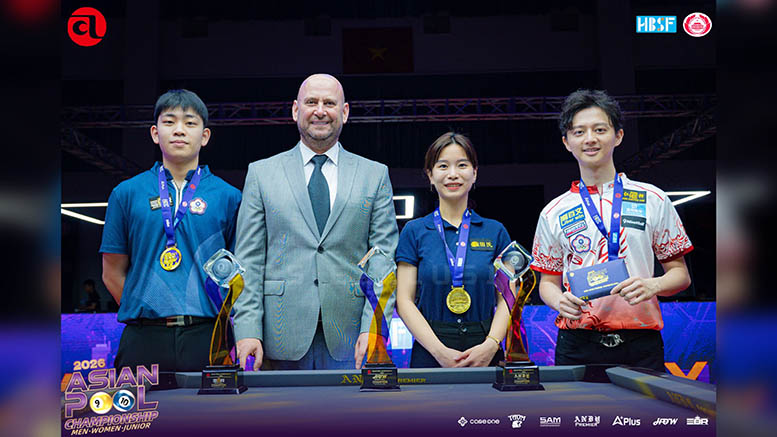 2026 Asian Pool Championships - Winners