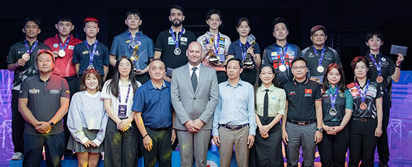 2026 Asian Pool Championships - awarding
