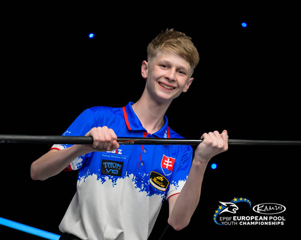 10-Ball Glory For Fermany, Slovakia & Sweden - 第2張圖 2026 EC Youth_10 ball - U17_Gold Timothei Furko